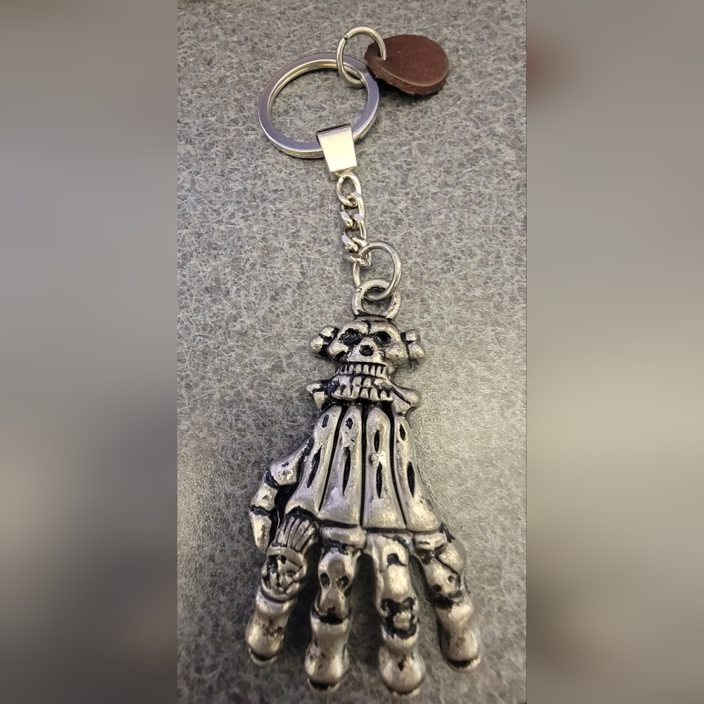 Skull Hand Keychain